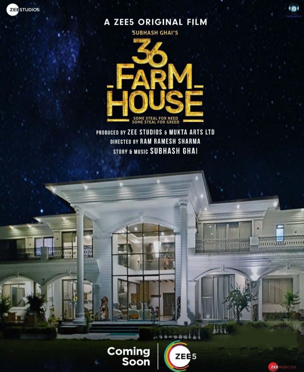 Subhash Ghai, 36 Farmhouse, 36 farmhouse release date, 36 farmhouse movie release date, Zee5, Bollywood updates, Bollywood News, Bollywood Gossips
